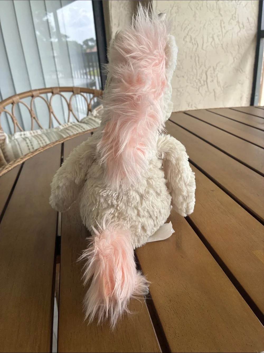 MARY MEYER PUTTY CREAM UNICORN
